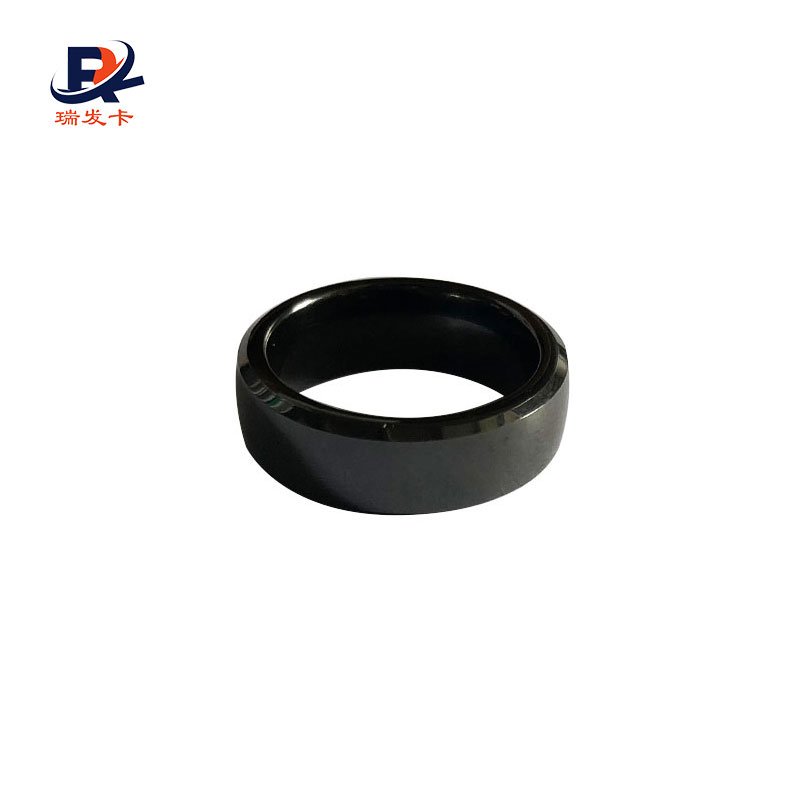 13.56mhz Ceramic NFC Ring RFID Key Tag / Fob NFC key Ring GYM Key Tags