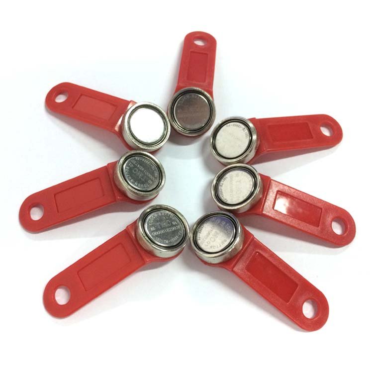 Factory Direct Sales Plastic Holder Magnetic Key Fob Stainless Steel Ibutton Smart TM Card For Access Control