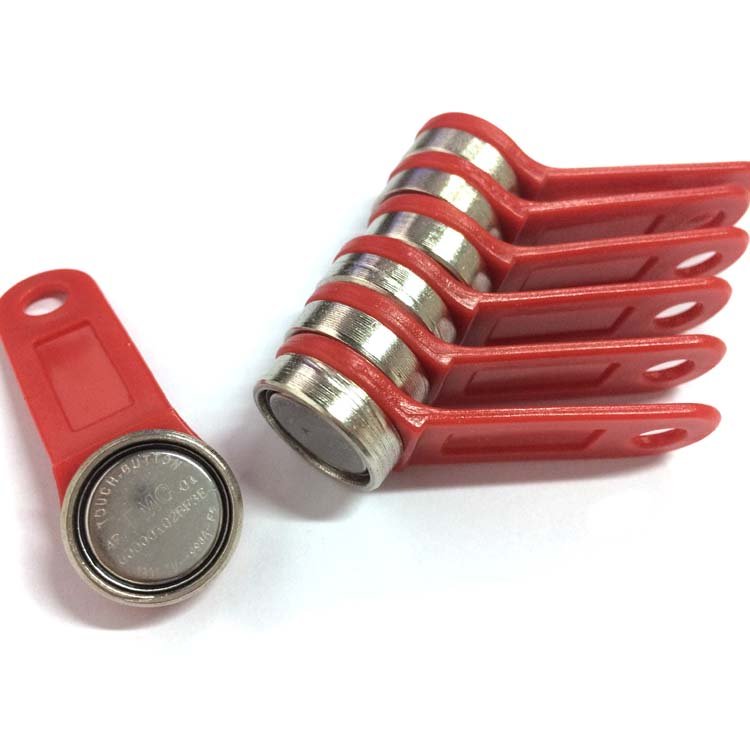 Factory Direct Sales Plastic Holder Magnetic Key Fob Stainless Steel Ibutton Smart TM Card For Access Control