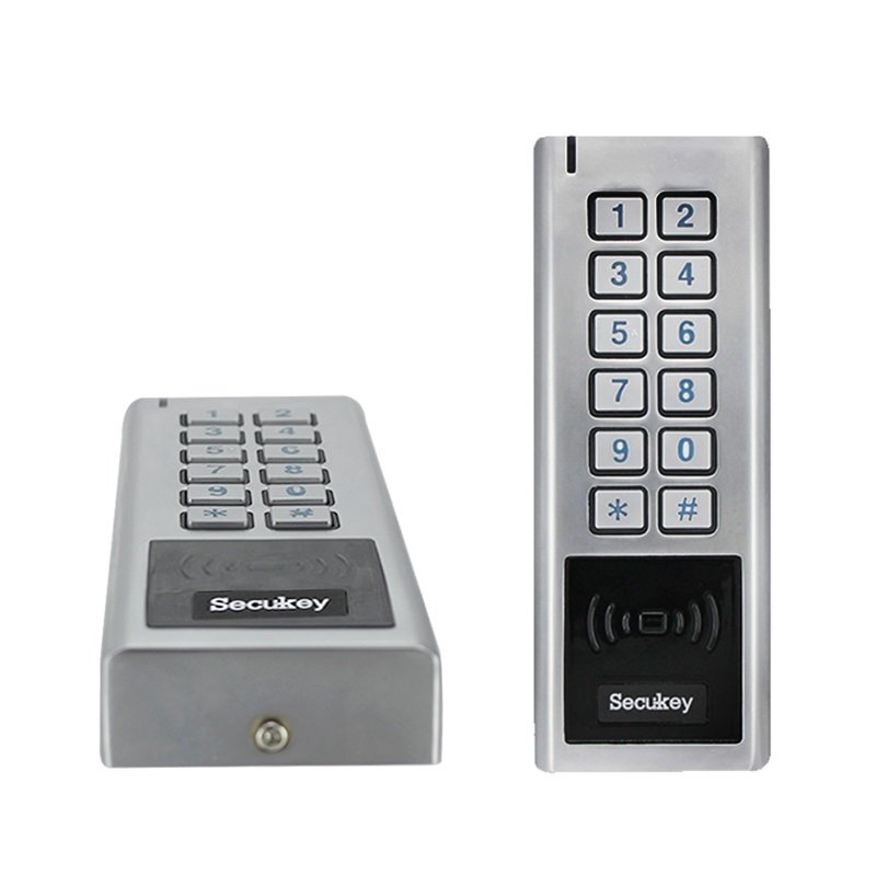 Secukey SK5-RX Wiegand Reader Metal Waterproof Keypad Access Control proximity RFID card Reader 125KHz & 13.56MHz Card