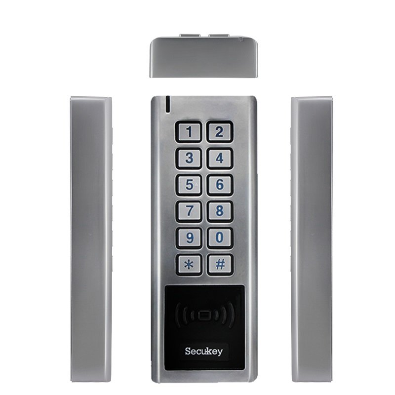 Secukey SK5-RX Wiegand Reader Metal Waterproof Keypad Access Control proximity RFID card Reader 125KHz & 13.56MHz Card
