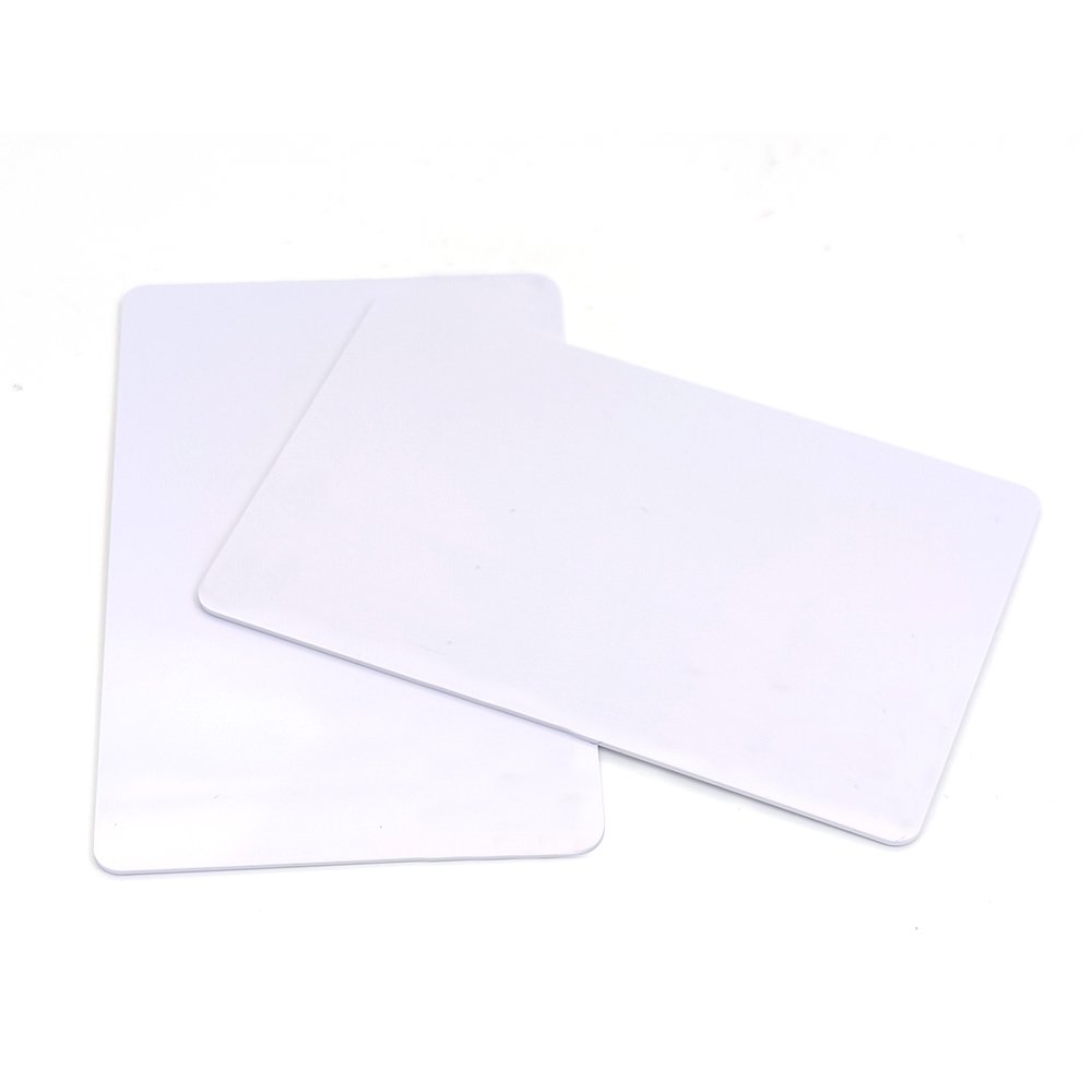 white pvc card 363bit 0.9mm thickness T5577 PVC blank card 125KHz access control card