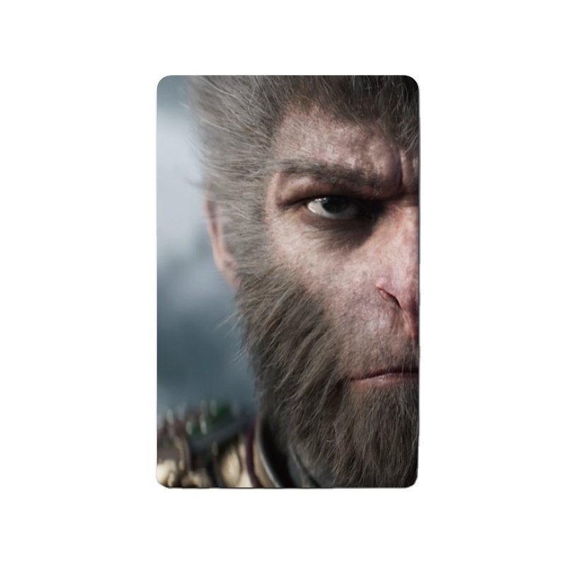 PVC Black Myth WuKong Gaming Peripheral Plastic Mifare Classic RFID Tags Memorabilia Card