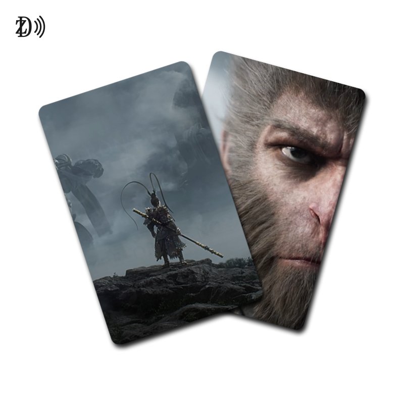 PVC Black Myth WuKong Gaming Peripheral Plastic Mifare Classic RFID Tags Memorabilia Card