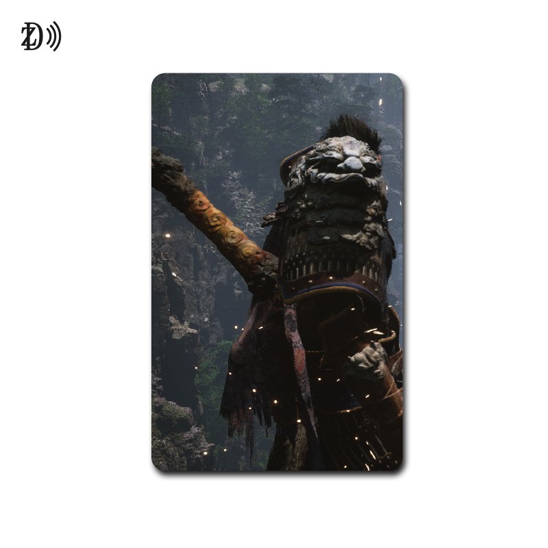PVC Black Myth WuKong Gaming Peripheral Plastic Mifare Classic RFID Tags Memorabilia Card