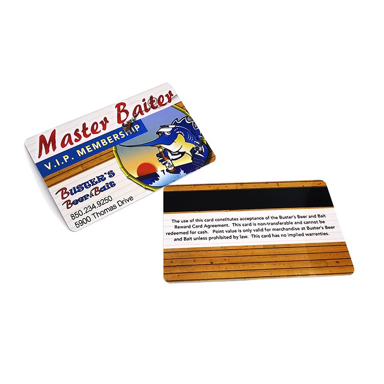 Custom Printed PVC Magnetic Card Cheap PET Material NFC RFID Communication Waterproof 13.56MHz 125KHz Payments 860-960MHz Range
