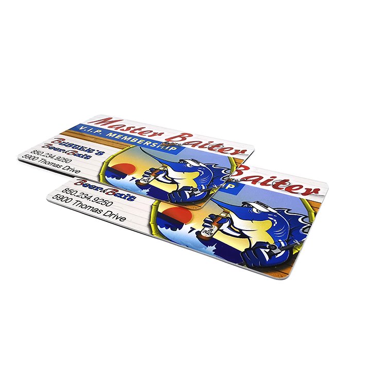 Custom Printed PVC Magnetic Card Cheap PET Material NFC RFID Communication Waterproof 13.56MHz 125KHz Payments 860-960MHz Range