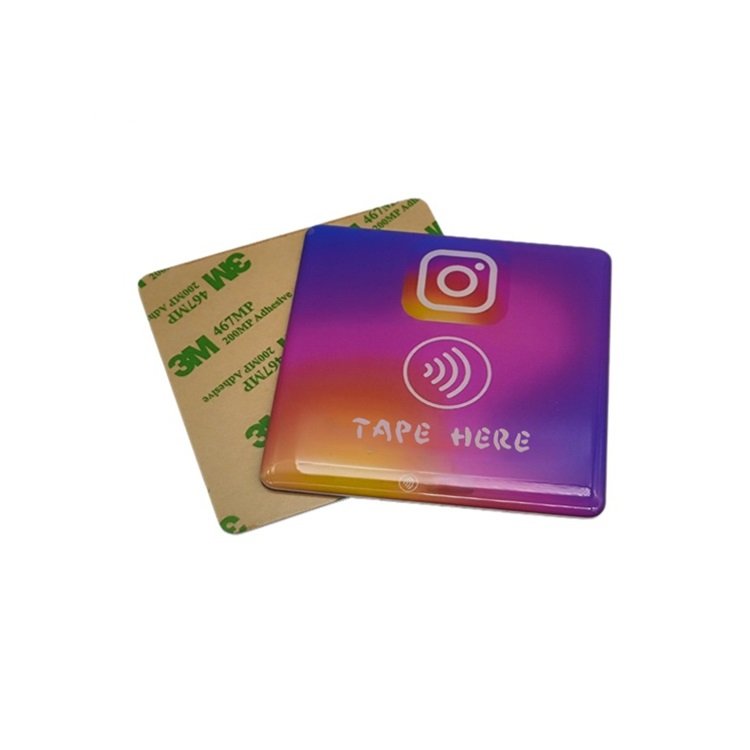 good reputation 13.56 MHZ epoxy comment card NFC RFID tag Access Control System 1-10cm Reading distance