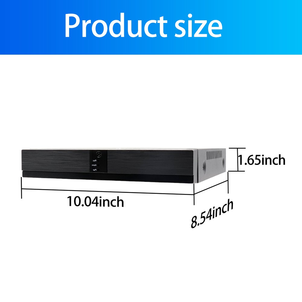 WESECUU video recorder surveillance ip nvr system cctv nvr poe nvr for cctv camera