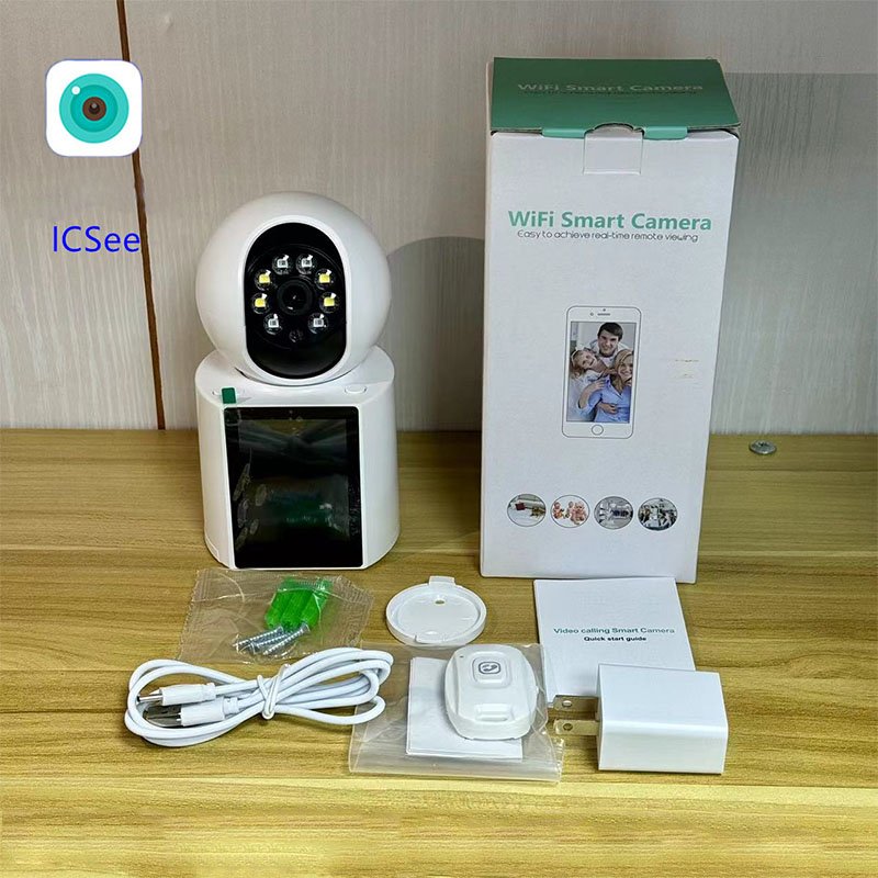 Xmeye Icsee WIFI 3.0Megapixels CCTV Video Calling Smart IP Camera Security wireless Audio intercom Camera