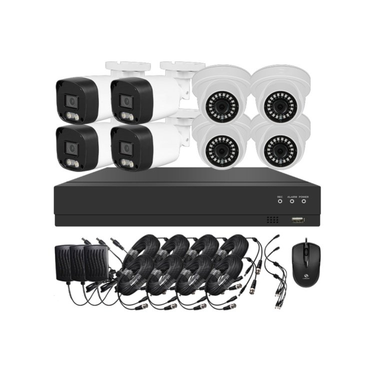 2mp DIY Surveillance Security Recording System 4CH 8CH 16CH 32CH 5 IN 1 XVR KIT TVI CCTV Camera System