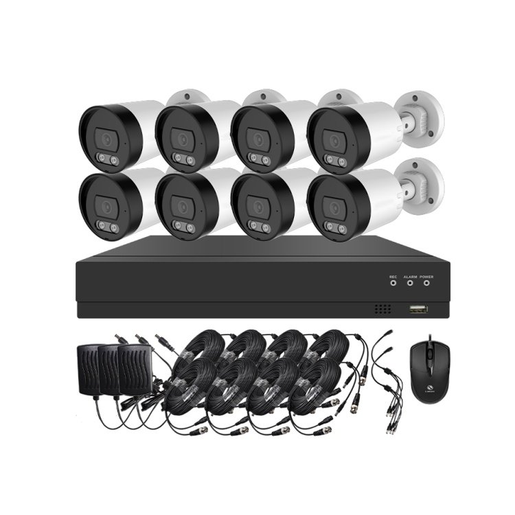 2mp DIY Surveillance Security Recording System 4CH 8CH 16CH 32CH 5 IN 1 XVR KIT TVI CCTV Camera System