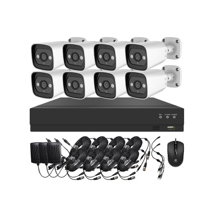2mp DIY Surveillance Security Recording System 4CH 8CH 16CH 32CH 5 IN 1 XVR KIT TVI CCTV Camera System