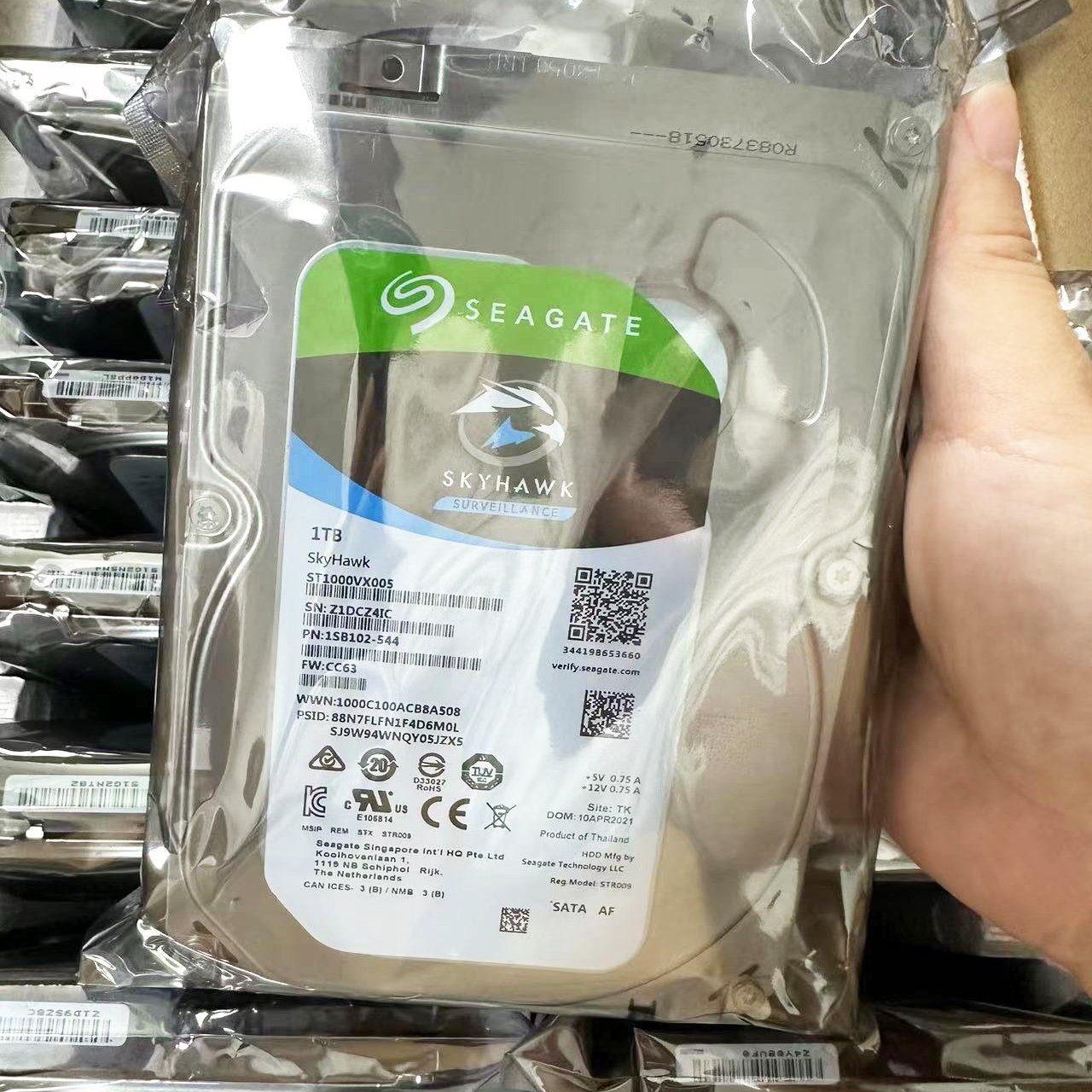 Surveillance system HDD CCTV system security camera nvr sata 3.5 inch 1tb hard disk seagate