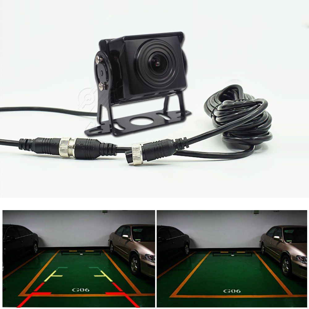 7-Inch Car CCTV System with Front and Rear View Security Surveillance Dash Camera Backup Blind Spot Reversing Aid Monitor