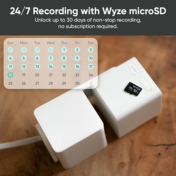 Wakiya Outdoor Wi-Fi Camera 1080p Pan/Tilt/Zoom Motion Tracking Color Night Vision 2-Way Audio Works Alexa Google Home CMOS