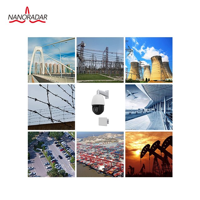 Ground Radar Video Surveillance Alarm System for Perimeter Security in Oil, Base station field