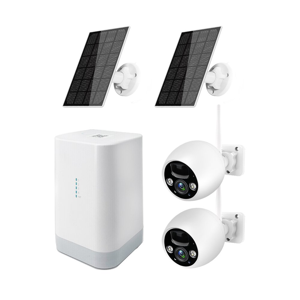 WESECUU outdoor wifi system cctv system cameras de seguridad PIR Battery camera KIT security camera outdoor