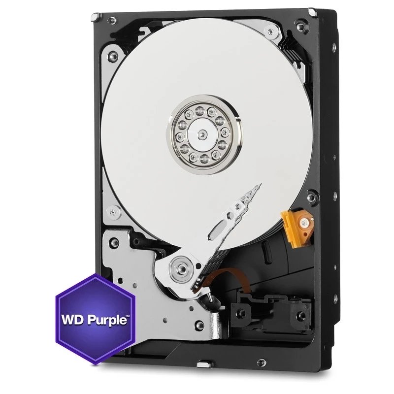 Surveillance Hard Drive HD Harddisk for Security System Video Recorder DVR NVR CCTV SATA III HDD WD Purple 3TB 4TB 6TB 8TB 10TB