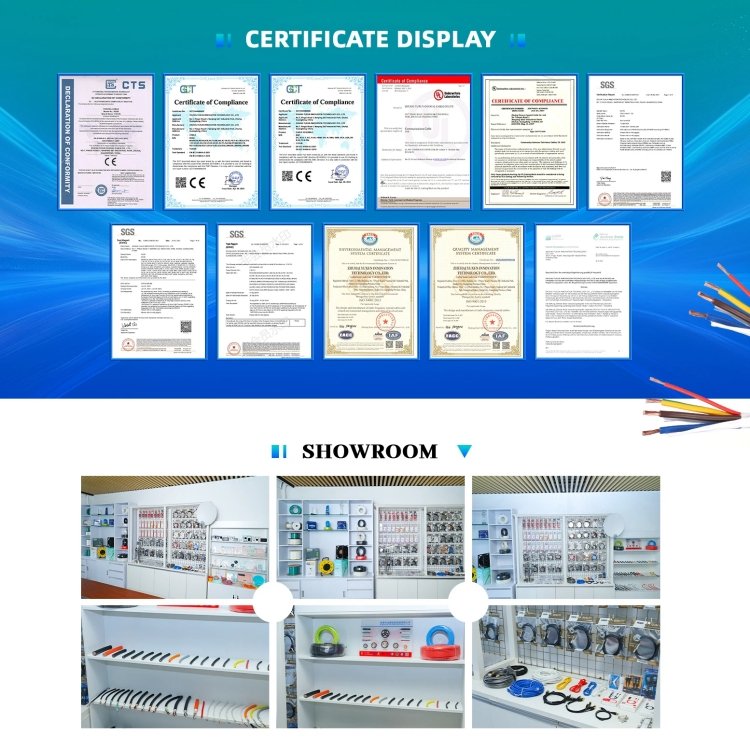 OEM Manufacturer CCTV RG59 Power 2C Siamese Coaxial Cable Siamese Cable For CCTV System