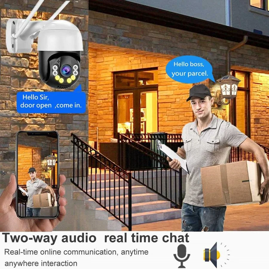 NVR 4MP 5MP Wifi surveillance Outdoor wireless IP CCTV security camera system 4ch 8ch ptz motion detect Video surveillance kit