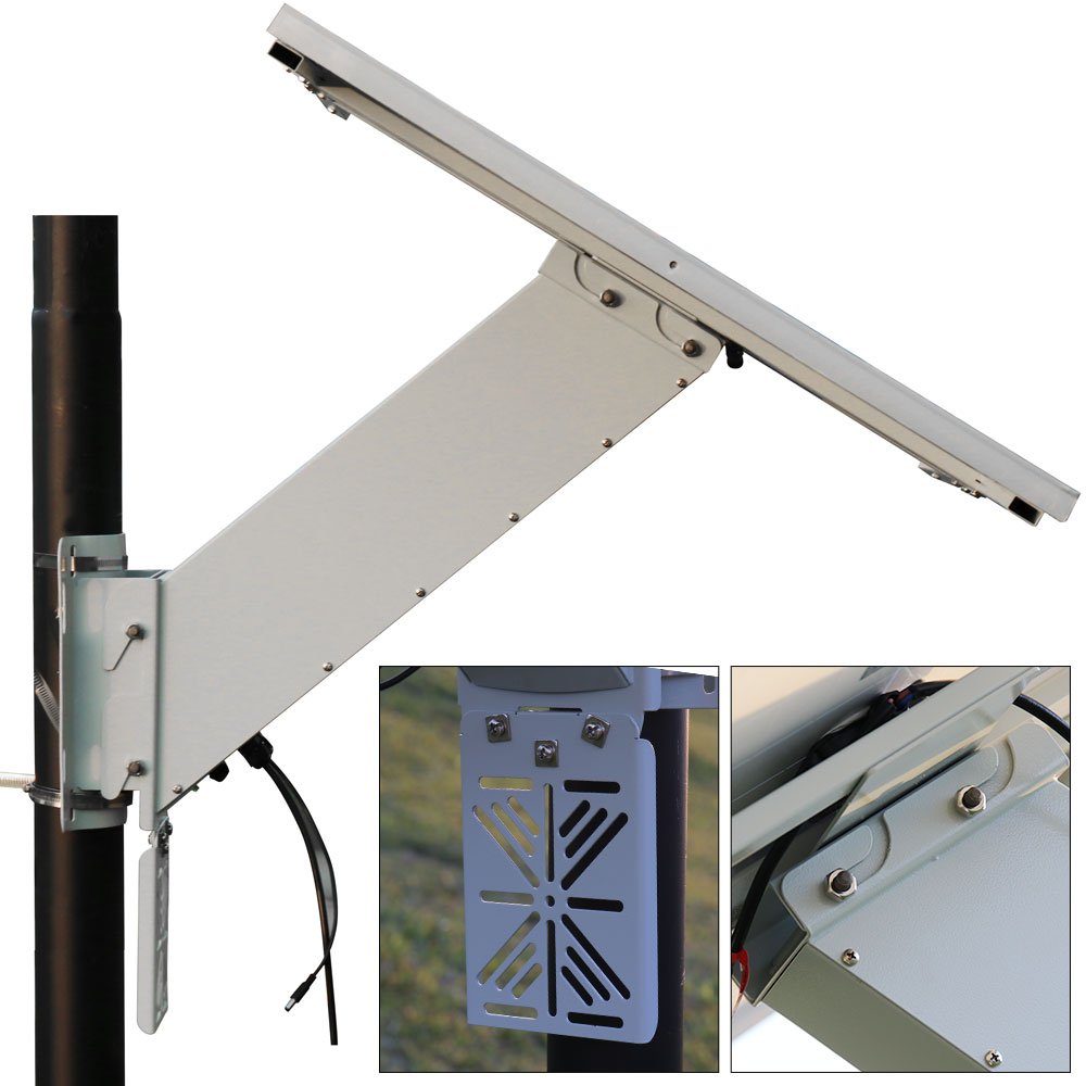Tecdeft OEM ODM Monocrystalline Silicon Solar Panel LifePO4 Battery Solar Power System Supply For 4G LTE Camera CCTV
