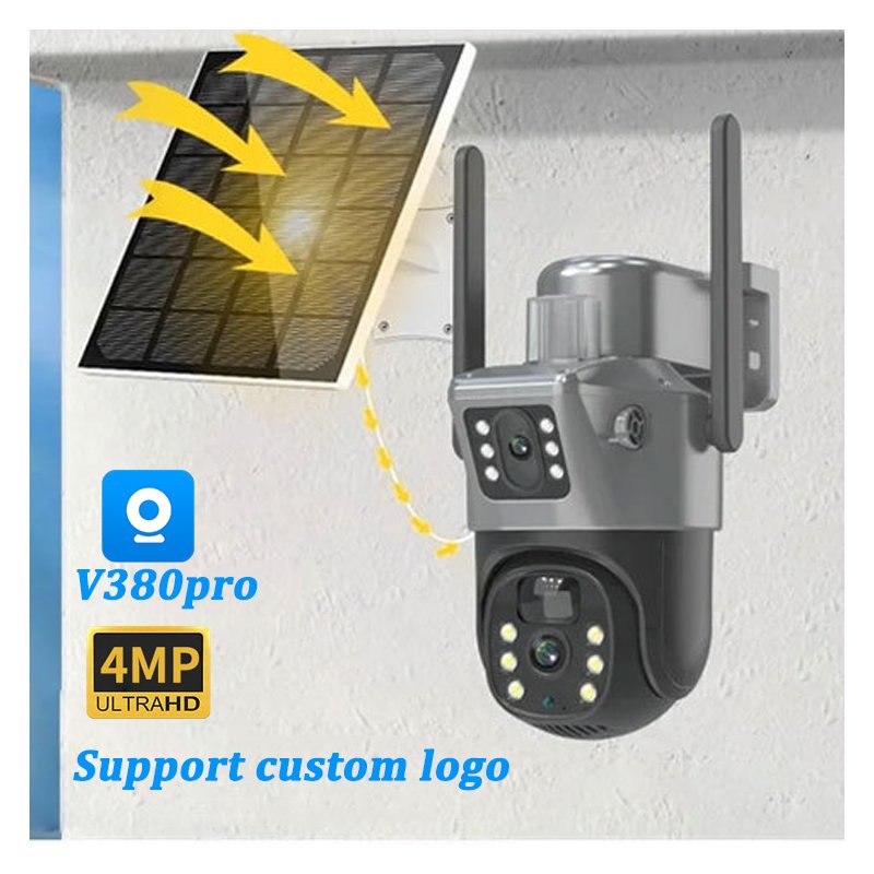 OEM 4MP 4G Wireless WiFi Video Surveillance PTZ Network Cameras 4K CCTV Outdoor Security CCTV Camera 10x-20x CMOS Cloud Storage