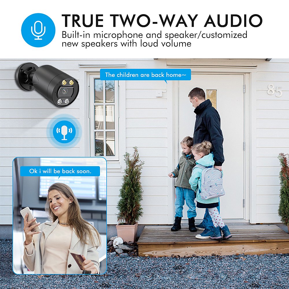 cctv Security Camera System 16ch Network Video Recorder with POE IP Bullet cctv security camera Night Vision surveil system
