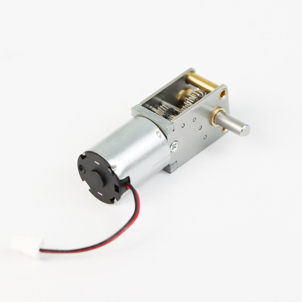High Torque Low Speed DC Gear Motor Speed Adjustable Reducer Motor 12v 24v Micro Gearbox Worm Gear Motor