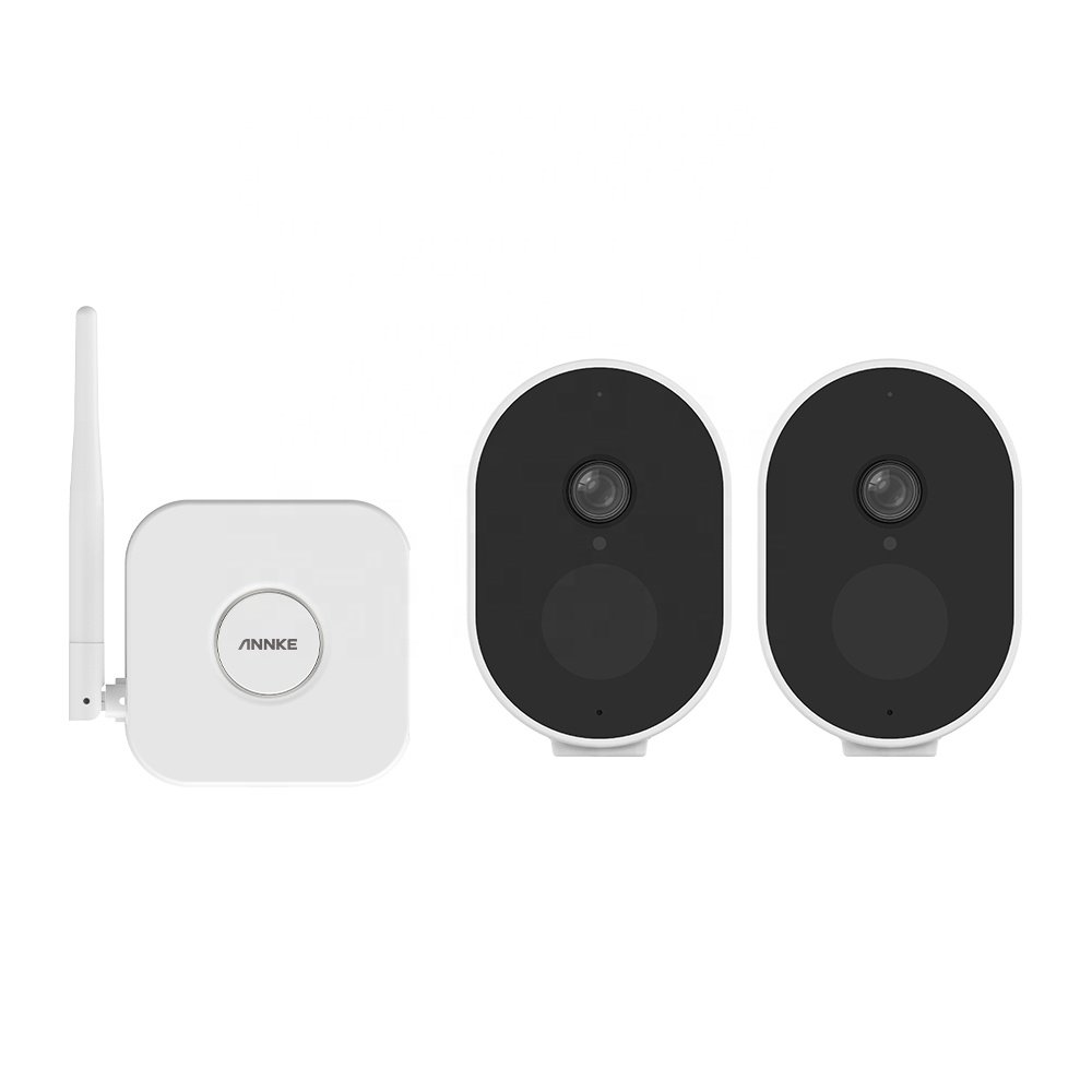 Smart Life 1080P Wireless WiFi Base Station Battery Camera Kit TUYA Home CCTV System With Two-way Audio