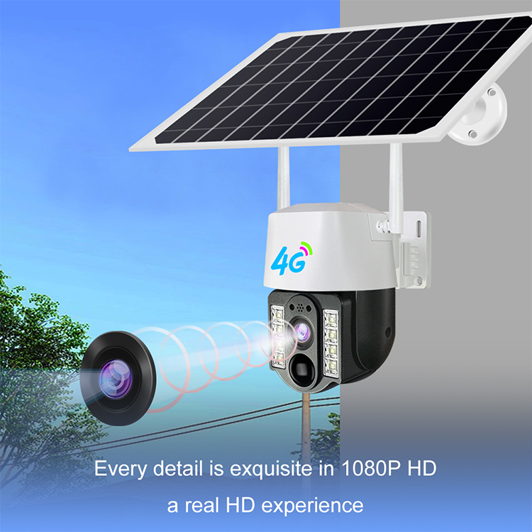 LEVOFAST 3MP Motion Detection wifi Solar Battery Powered Security Camera Wireless waterproof Outdoor 4g sim card ptz Cctv Camera