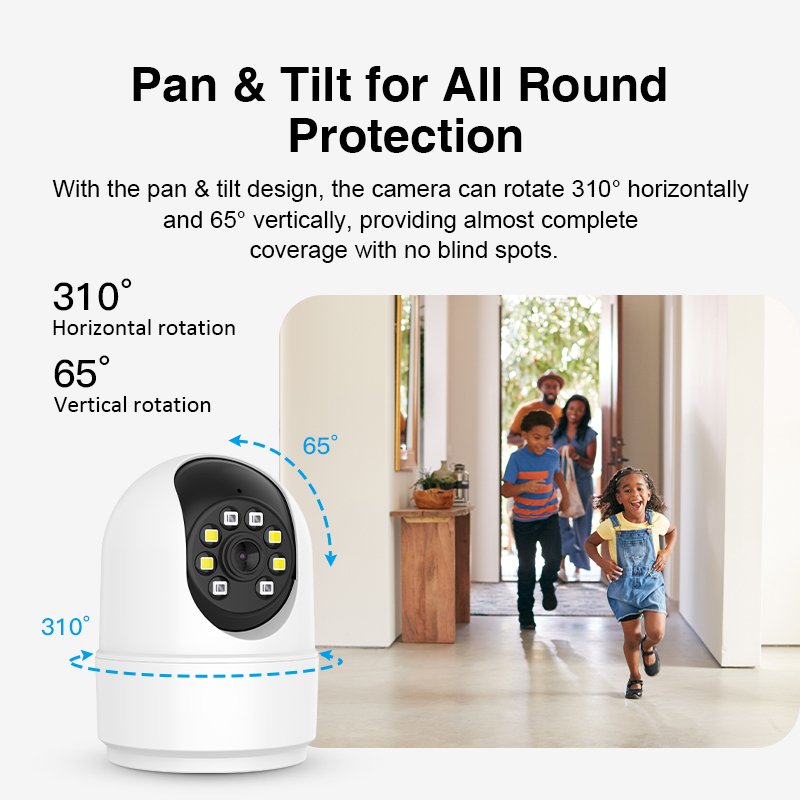 Video Recorder Detection Surveillance System Indoor Digital Full HD PTZ Dome Security Memory Card Cmos Sensor Network Camera