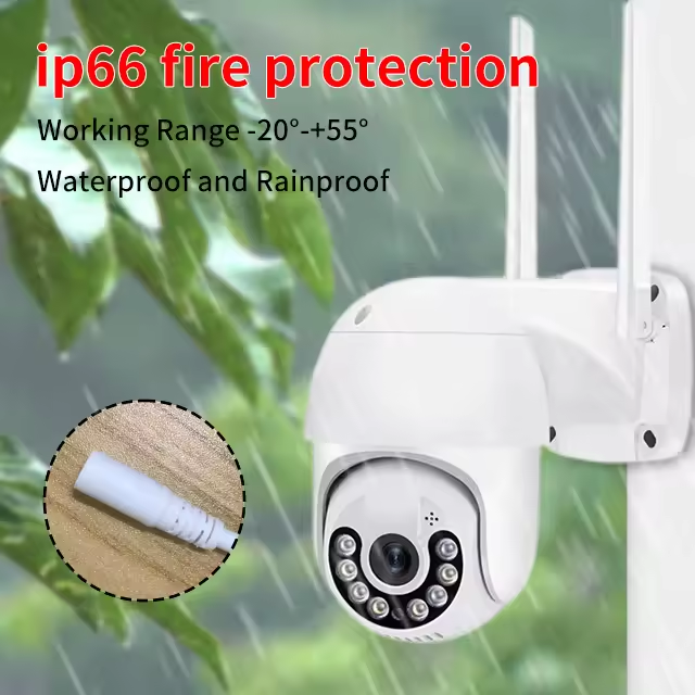 2024 Hot Icsee IP66 Waterproof mini ptz speed dome camera 2MP 3MP 5MP 8MP Wireless wifi network camera Icsee smart Ptz Camera