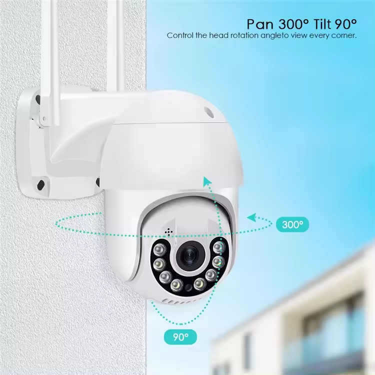 2024 Hot Icsee IP66 Waterproof mini ptz speed dome camera 2MP 3MP 5MP 8MP Wireless wifi network camera Icsee smart Ptz Camera