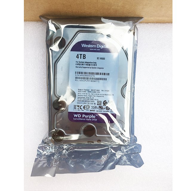 for WD Purple 8TB 10TB Surveillance HDD Harddisk 4TB 6TB SATA III Hard Drives For Security System Video Recorder DVR NVR CCTV