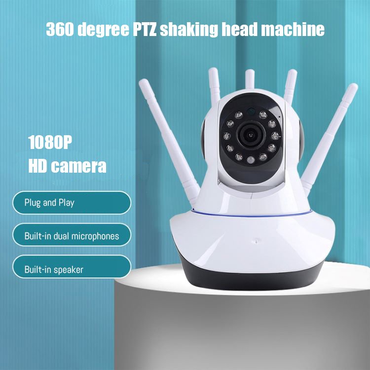 mini cctv wifi ip rotatable camera surveillance system outdoor indoor home security baby camera 360 surveil exterieur -san fil