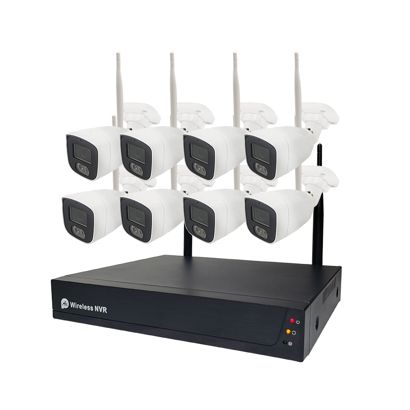Outdoor 3MP XMEYE 4CH 8CH Wireless CCTV Camera System NVR Kit CCTV WiFi Camera Surveillance