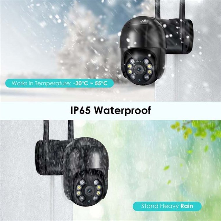 Rscamtom 4K Camera for Hospital Security System HD WiFi Security Camera for Retail Surveillance