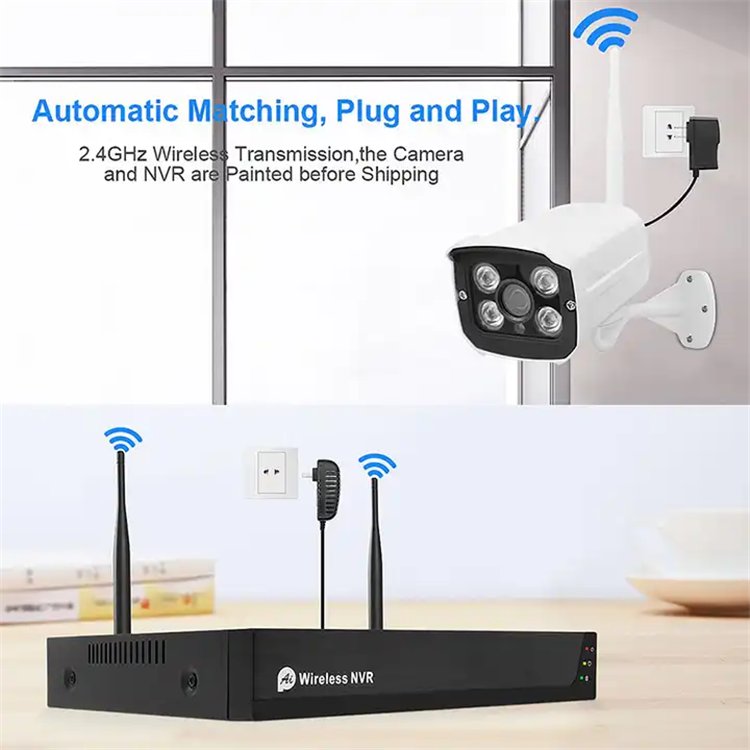 Tuya Home 8ch 3mp Security Camera System Wireless Waterproof Wif Nvr Kit P2p Video Surveillance Outdoor Cctv Camera System