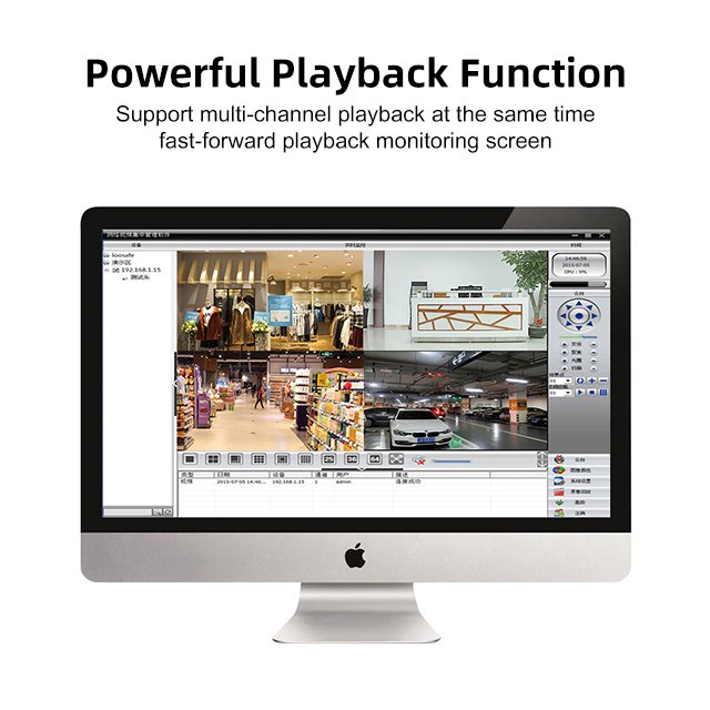 4K 64CH NVR Kit POE IP Camera Human Detection Motion Detection H.265 Video Compression App Security Camera CCTV System