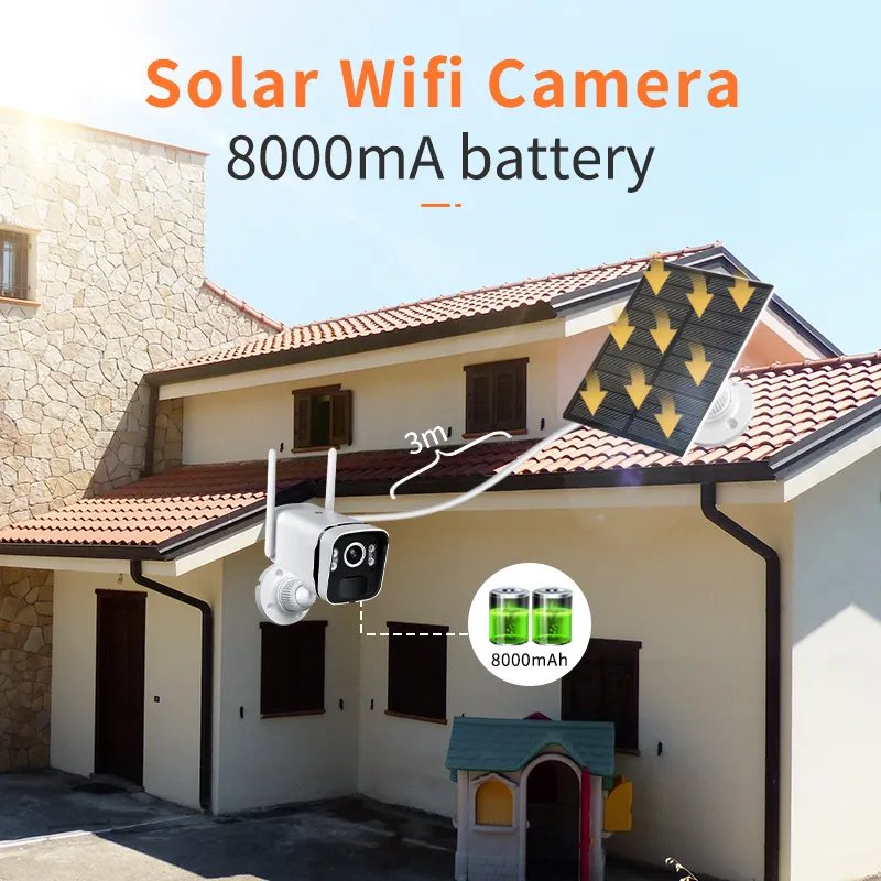 4k cctv wireless tuya kit wifi camera system nvr with monitor