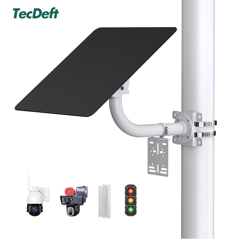 Tecdeft New launch out outdoor waterproof real A+ 40W panel solar powered 20AH battery DC5V/DC12V output system