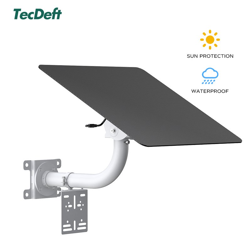 Tecdeft New launch out outdoor waterproof real A+ 40W panel solar powered 20AH battery DC5V/DC12V output system