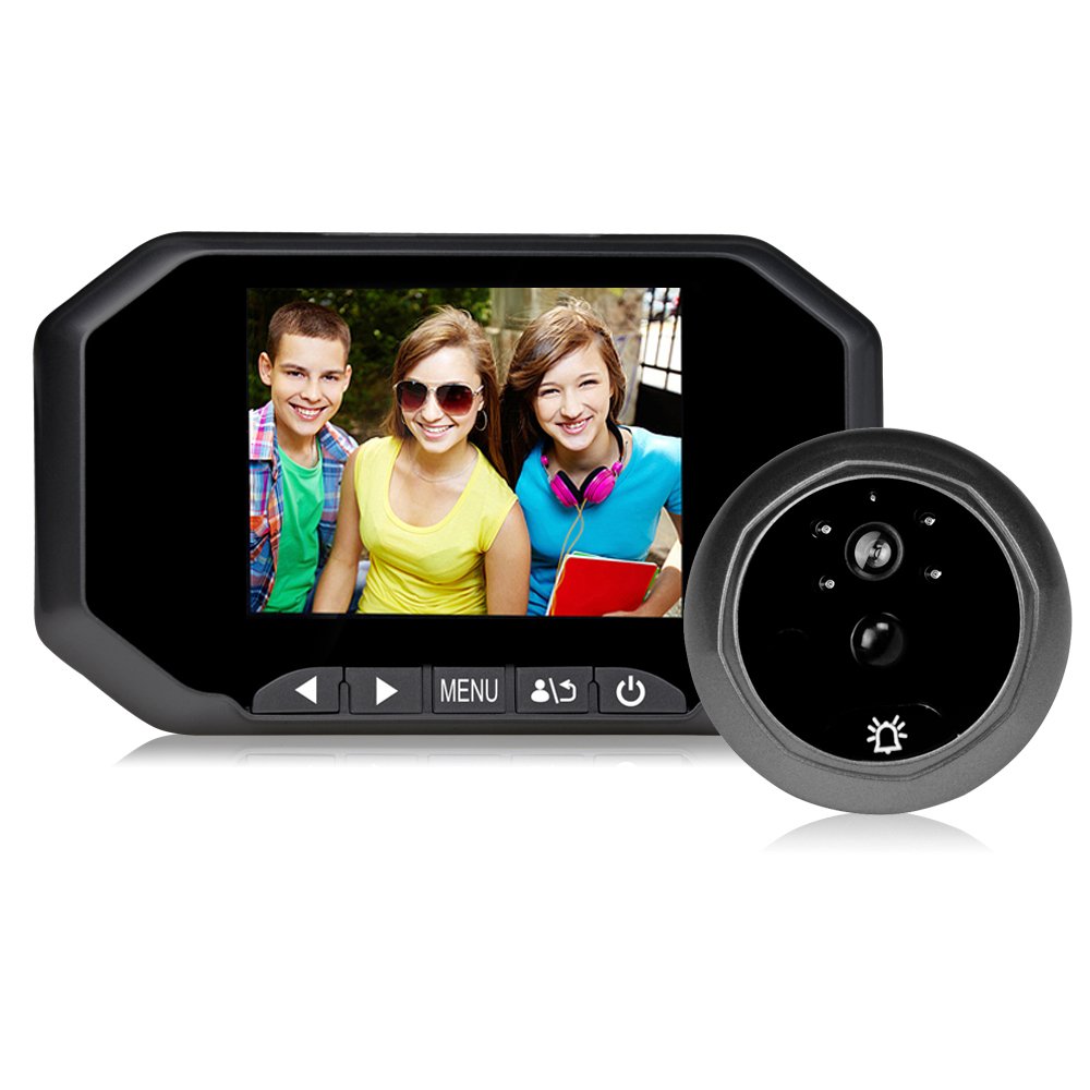 High-quality smart home security system 3.5-inch battery-powered hidden surveillance apartment building doorphone