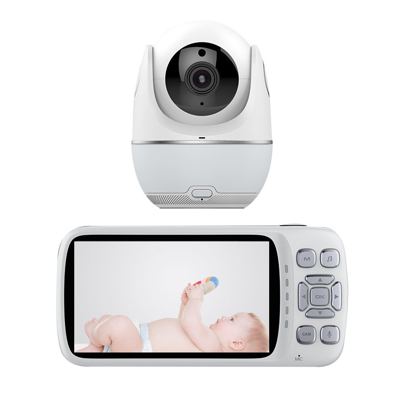 Wireless Phone Monitors Kids Battery Wifi App Call With Monitoring Surveillance Night System Baby Monitor With Camera And Audio