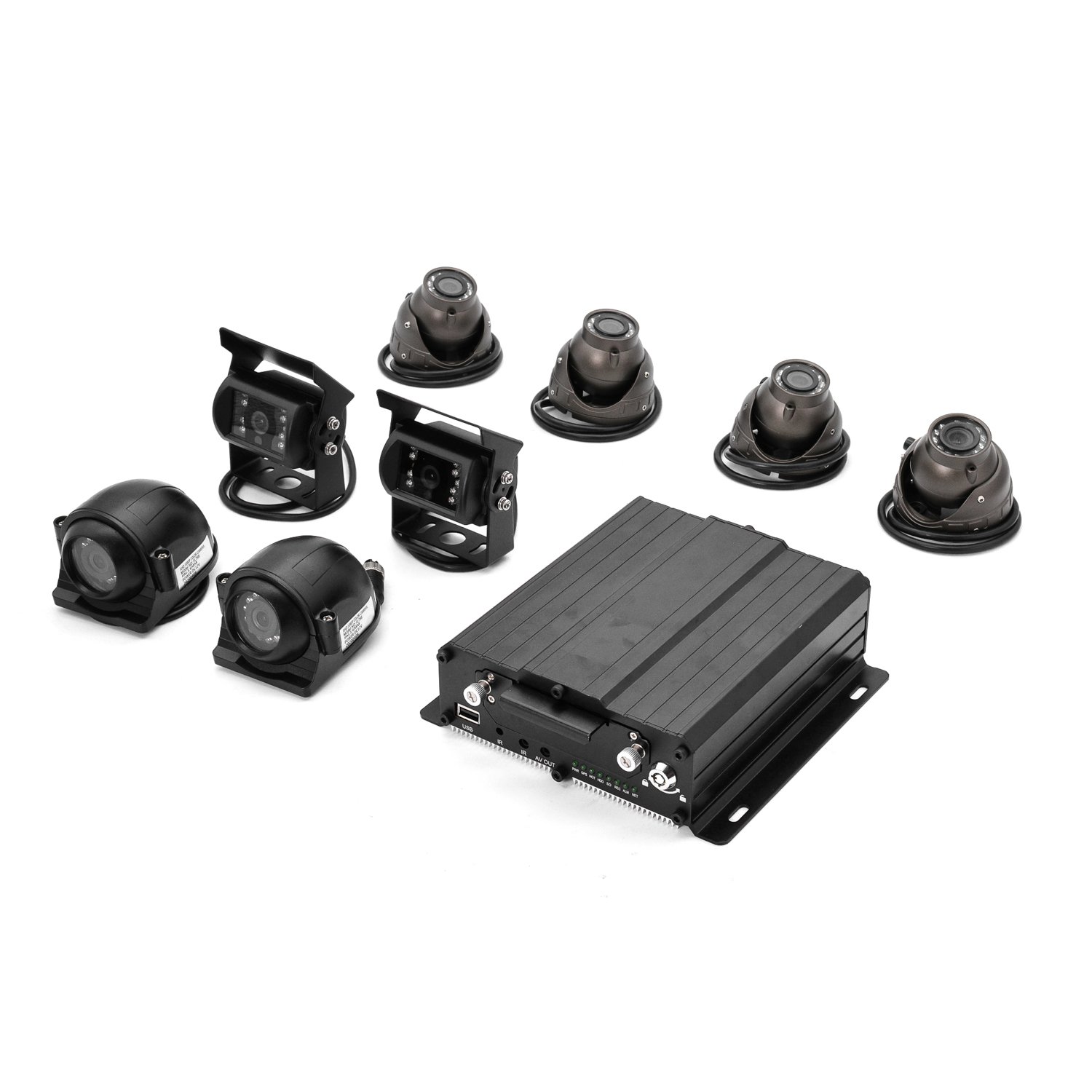 FL&OEM 8CH 1080P HD mobile dvr 1080p public bus mdvr 8ch with bus stop announcement fleet tracking system