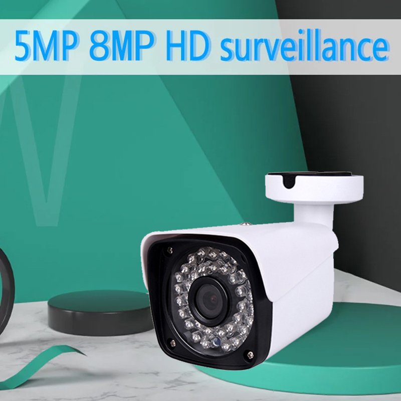 8ch 4k Poe Nvr Kit 8mp Outdoor Waterproof Bullet Ip Camera 8t Hdd Cctv System Nvr Audio Record Video Surveillance Kits
