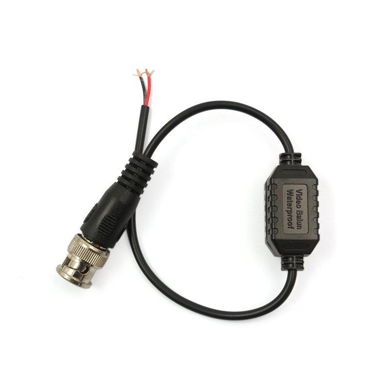 HD passive UTP video balun Waterproof anti-interference suppression transmiss cat5 bnc video balun hd cvi tvi ahd video balun