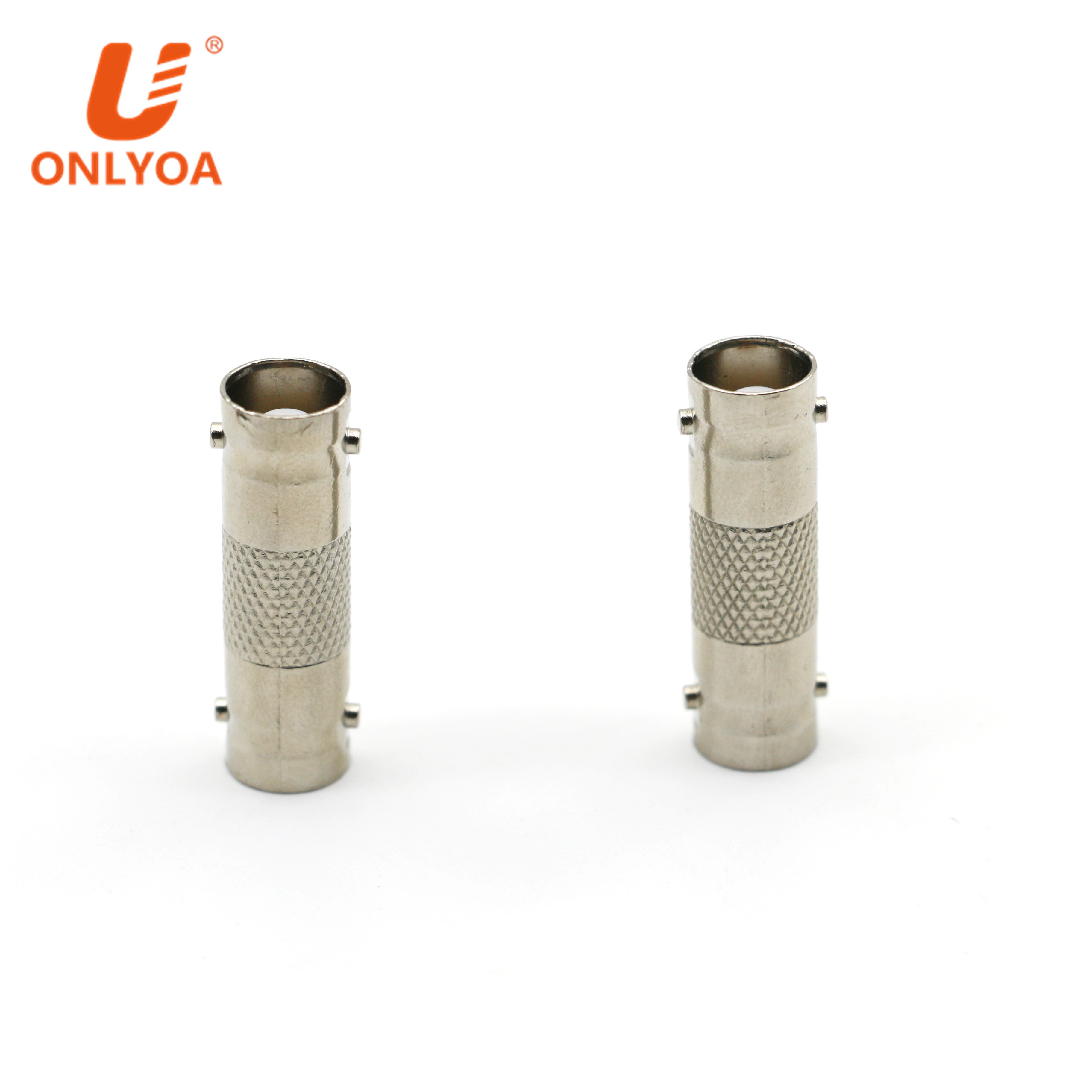 Brass BNC Female to BNC Female Adapter Coaxial Connector and RCA Adapter for CCTV