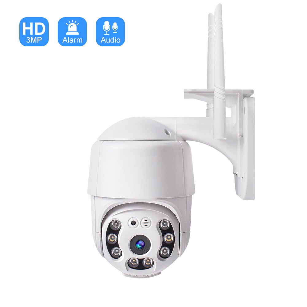 Outdoor PTZ Security Camera System Night Vision Surveillance CCTV IP Camera WIFI security camera
